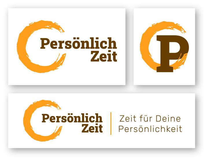 Entwurf: PersönlichZeit – Logo